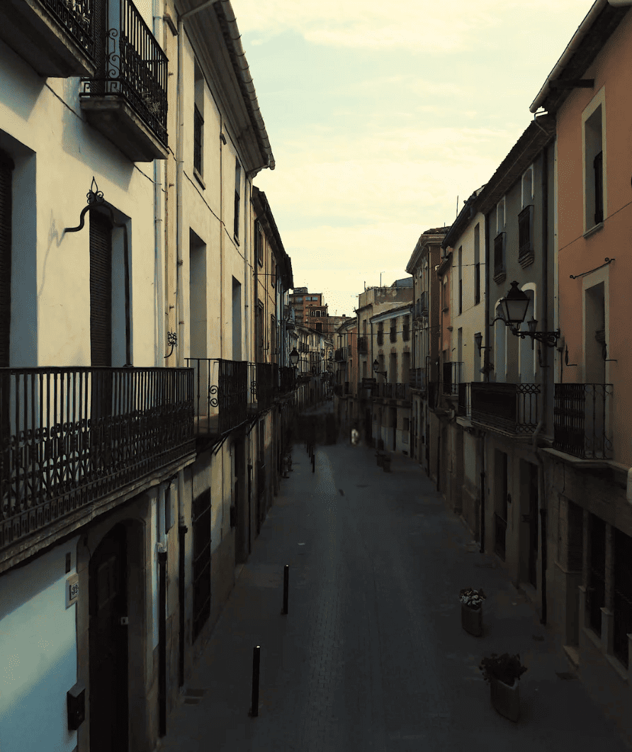 Cases del Carrer Major de Castalla