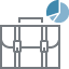 Icono de planificación de viaje