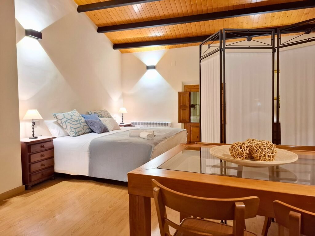 Interior acogedor de Casa Rural Castalla, casa rural con encanto en Castalla