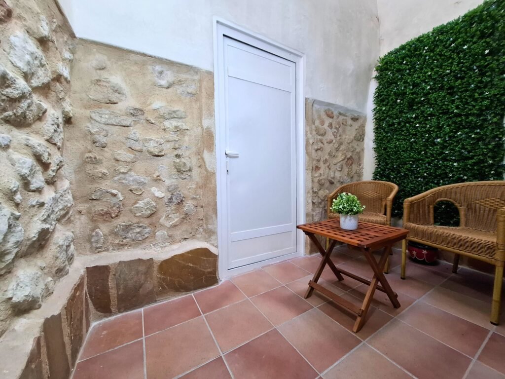 Detalle del interior de Casa Rural Castalla, en el casco histórico de Castalla (Alicante)
