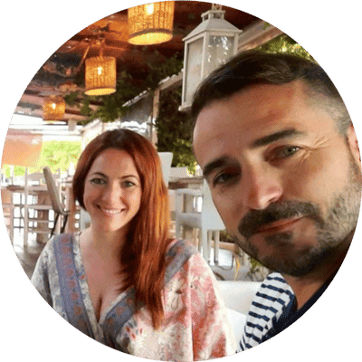 Amparo y Joaquín, anfitriones de Casa Rural Castalla