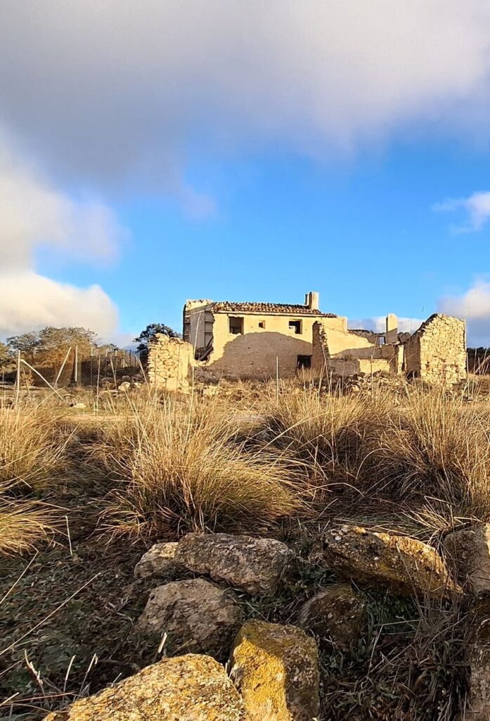 Sendero PR-CV 85 hacia Planises, una de las rutas de senderismo en Castalla